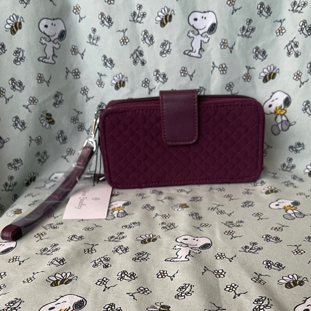 Vera Bradley Iconic Smartphone Wristlet - Mulled Wine